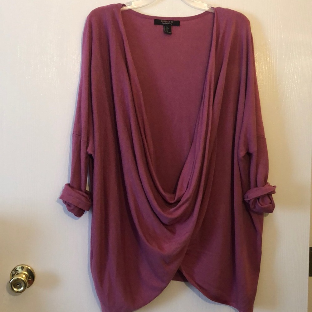 Forever 21 crossover sweater